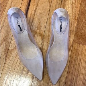Fashion Nova plexi pumps